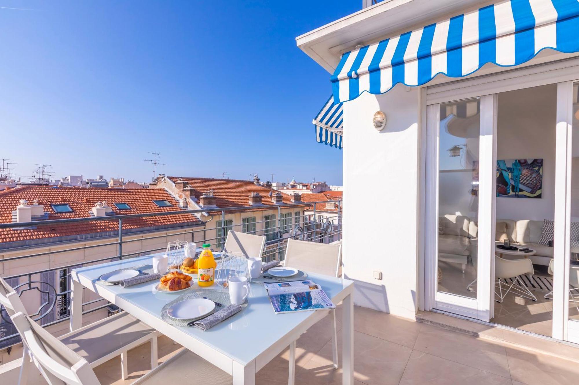 Rooftop At Palais De La Buffa - Happy Rentals نيس المظهر الخارجي الصورة